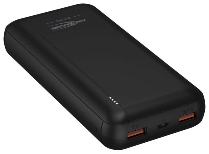 20000 mAh Powerbank Micro-USB + USB Type-C  PB320PD (Schwarz) 
