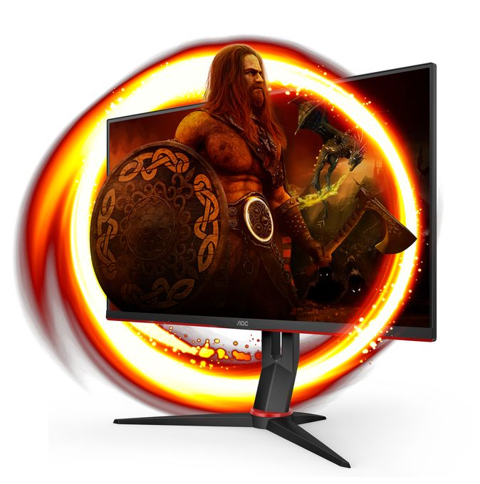 Full HD Monitor 68,6 cm (27 Zoll) 16:9 4 ms 350 cd/m²  27G2SU/BK (Schwarz, Rot) 
