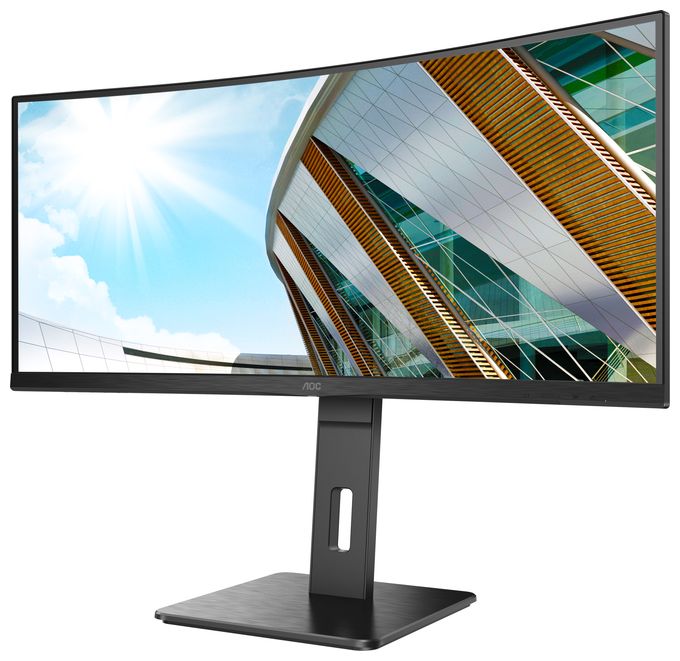 Quad HD Monitor 86,4 cm (34 Zoll) 21:9 4 ms 300 cd/m²  CU34P2A (Schwarz) 