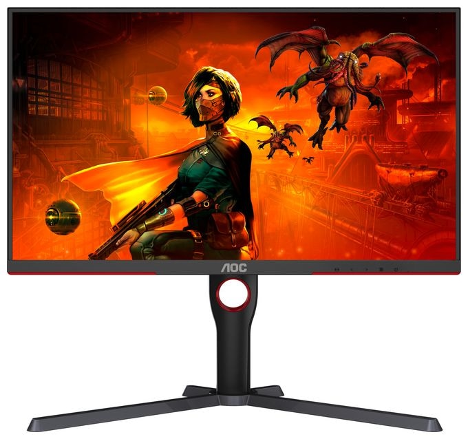 4K Ultra HD Monitor 68,6 cm (27 Zoll) 16:9 1 ms  U27G3X/BK (Schwarz, Rot) 