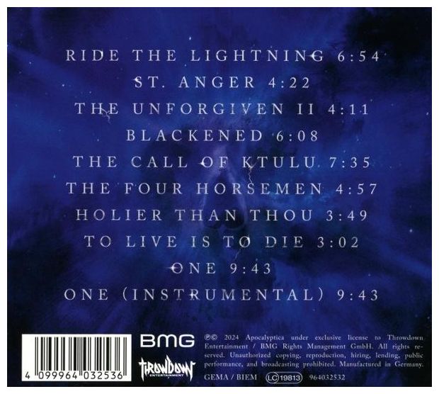Apocalyptica - Plays Metallica, Vol. 2 