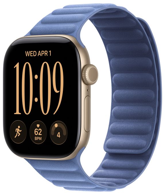 42 mm Armband mit Magnetverschluss Hyazinthenblau - M/L 