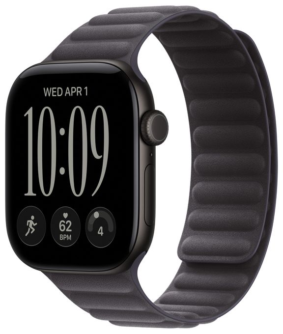 42 mm Armband mit Magnetverschluss Mitternacht - S/M 
