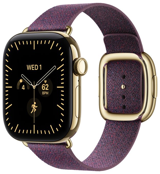 42 mm Armband mit Moderner Schließe Mulberry - Large 