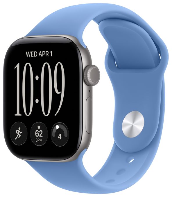 42 mm Sportarmband Hyazinthenblau - S/M 