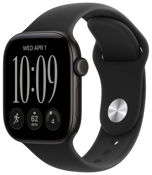 42 mm Sportarmband Schwarz - M/L 