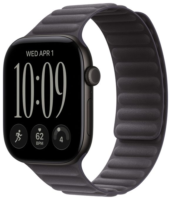 46 mm Armband mit Magnetverschluss Mitternacht - S/M 