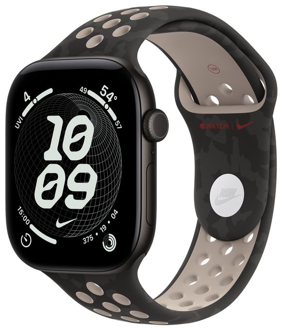 46 mm Nike Sportarmband After Dark Black - S/M 