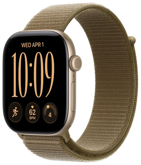 46 mm Sport Loop Oliv 
