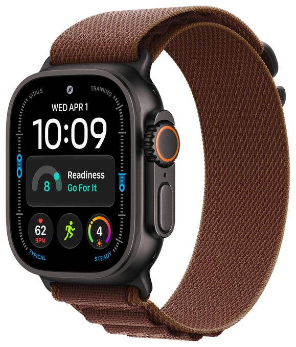 49 mm Alpine Loop Burgunder – Small – Titan Schwarz 