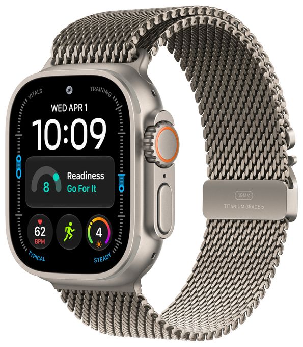 49 mm Milanaise Armband Titan Natur – S 