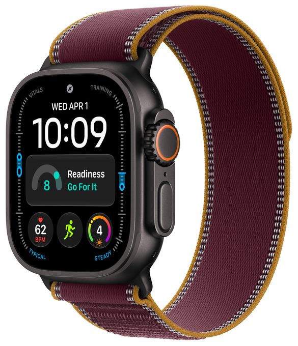 49 mm Trail Loop Burgunder – S/M – Titan Schwarz 