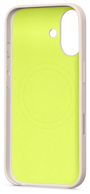 Cover für Apple iPhone 17  Beats Case mit MagSafe (Limette, Steinfarbe) 