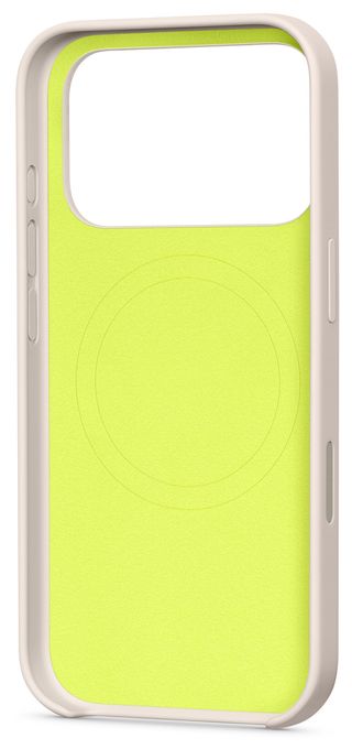 Cover für Apple iPhone 17 Pro  Beats Case mit MagSafe (Limette, Steinfarbe) 