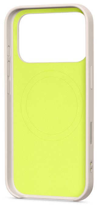 Cover für Apple iPhone 17 Pro  Beats Kickstand Case mit MagSafe (Limette, Steinfarbe) 