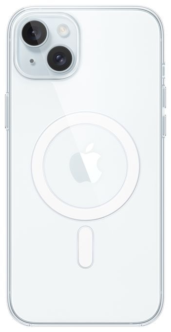 Cover für Apple iPhone 15 Plus  Clear Case mit MagSafe (Transparent) 