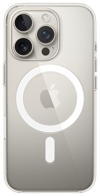 Cover für Apple iPhone 16 Pro  Clear Case mit MagSafe (Transparent) 