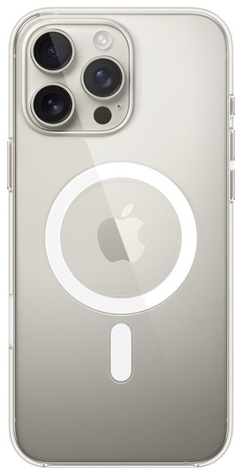 Cover für Apple iPhone 16 Pro Max  Clear Case mit MagSafe (Transparent) 