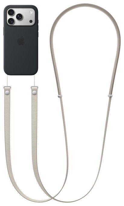 Gurt für Apple  Crossbody Band (Beige) 