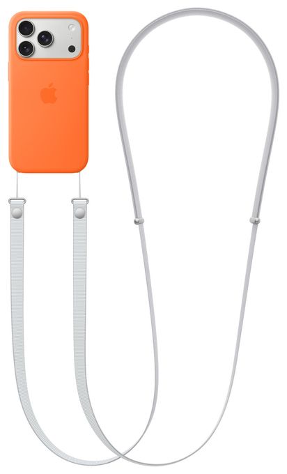 Gurt für Apple  Crossbody Band (Hellgrau) 