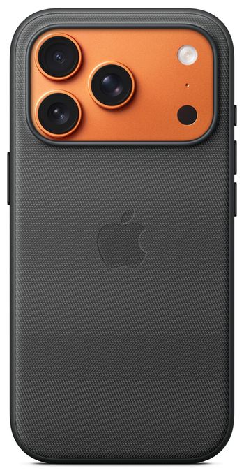 Cover für Apple iPhone 17 Pro  Funktionsgewebe Case mit MagSafe (Schwarz) 