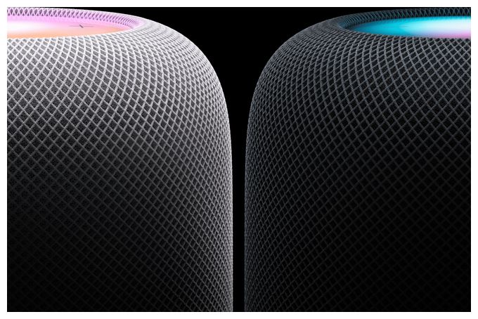 Wlan Lautsprecher mit Bluetooth Apple Siri  HomePod (2.Gen) (Schwarz) 