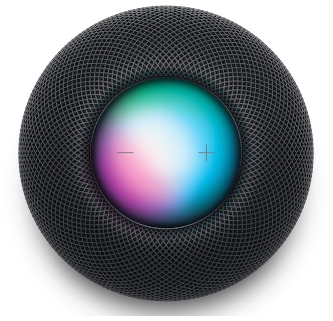 Wlan Lautsprecher mit Bluetooth Apple Siri  HomePod mini (Grau) 