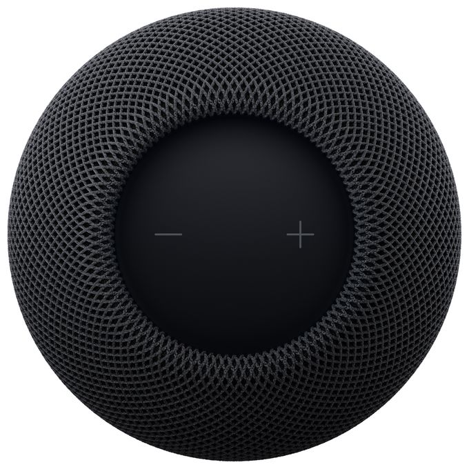 Wlan Lautsprecher mit Bluetooth Apple Siri  HomePod mini 2 (Schwarz) 