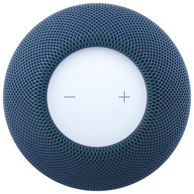 Wlan Lautsprecher mit Bluetooth Apple Siri  HomePod mini 2 (Blau) 