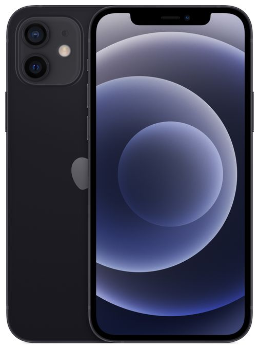 64 GB 5G Smartphone 15,5 cm (6.1 Zoll) IOS 12 MP Dual Kamera Dual Sim WiFi 6  iPhone 12 (Schwarz) 