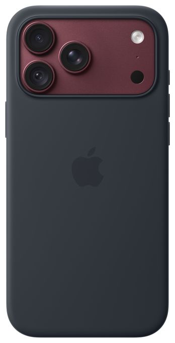 iPhone 18 Pro Max Silikon Case mit MagSafe - Navyblau 