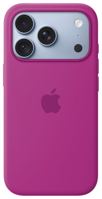 iPhone 18 Pro Silikon Case mit MagSafe - Magenta 