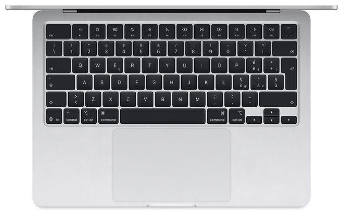 Notebook 34,5 cm (13.6 Zoll) 2560 x 1664 Pixel 512 GB SSD macOS Tahoe Apple M  MacBook Air (2026) (Silber) 