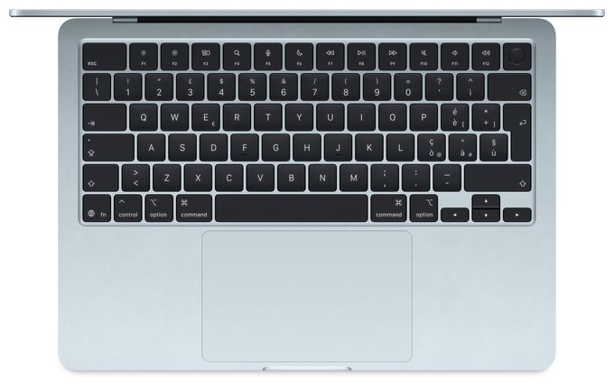 Notebook 34,5 cm (13.6 Zoll) 2560 x 1664 Pixel 512 GB SSD macOS Tahoe Apple M  MacBook Air (2026) (Blau) 