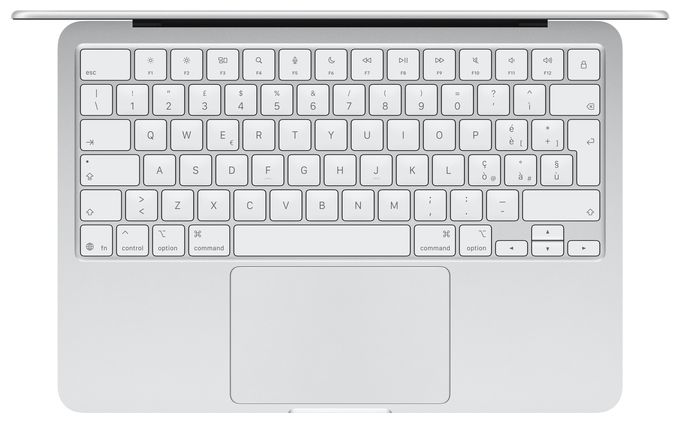 Notebook 33 cm (13 Zoll) 2408 x 1506 Pixel 256 GB SSD macOS Tahoe Apple A  MacBook Neo (Silber) 