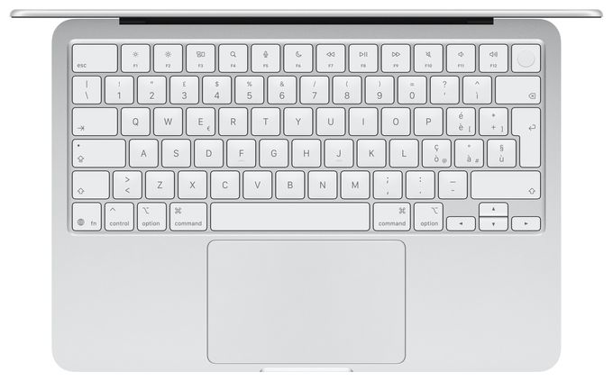 Notebook 33 cm (13 Zoll) 2408 x 1506 Pixel 512 GB SSD macOS Tahoe Apple A  MacBook Neo (Silber) 