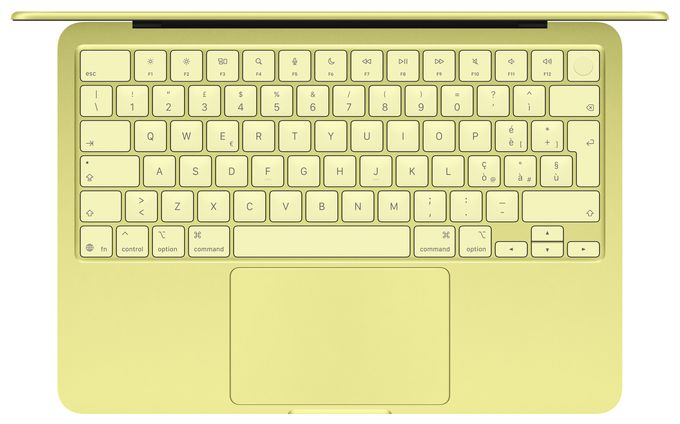 Notebook 33 cm (13 Zoll) 2408 x 1506 Pixel 512 GB SSD macOS Tahoe Apple A  MacBook Neo (Limette) 