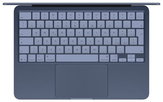 Notebook 33 cm (13 Zoll) 2408 x 1506 Pixel 512 GB SSD macOS Tahoe Apple A  MacBook Neo (Indigo) 