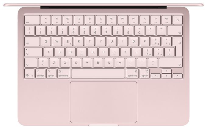 Notebook 33 cm (13 Zoll) 2408 x 1506 Pixel 256 GB SSD macOS Tahoe Apple A  MacBook Neo (Pink) 