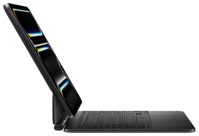 für Apple iPad Pro 11-inch (M4) bis 27,9 cm (11")  Magic Keyboard (Schwarz) 