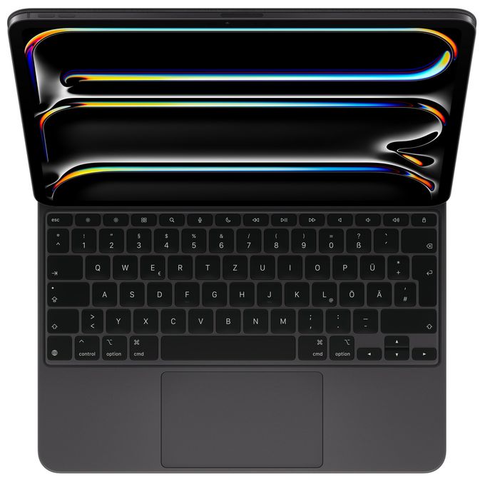 für Apple iPad Pro 13 Zoll M4/M5 bis 33 cm (13")  Magic Keyboard (Schwarz) 