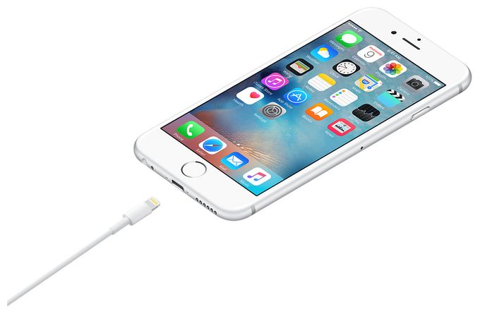 Stecker Lightning auf USB A 1 m  MUQW3ZM/A (Weiß) 