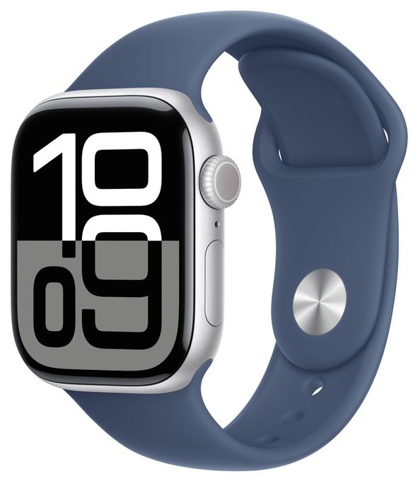 Armband S/M Apple Watch Models 38mm, 40mm, 41mm, 42mm  MXLE3ZM/A (Blau) 