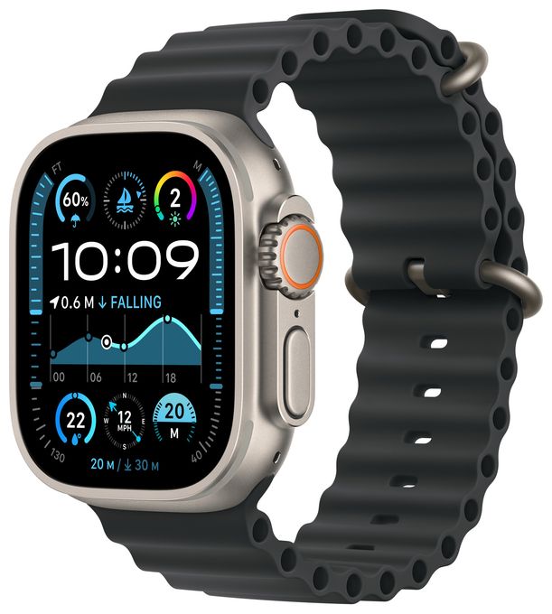 Armband Apple Watch Models 44mm 45mm 46mm 49mm  MXTM3ZM/A (Schwarz) 