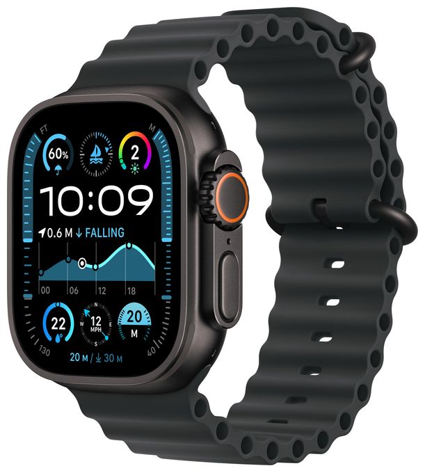 Armband Apple Watch Models 44mm 45mm 46mm 49mm  MYPF3ZM/A (Schwarz) 