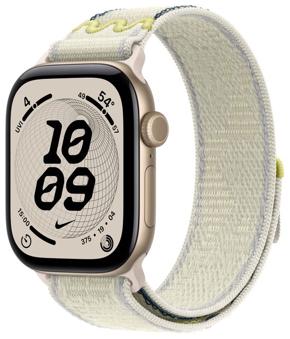 Armband  Watch 38mm / 40mm / 41mm / 42mm  Nike Sport Loop (Beige) 