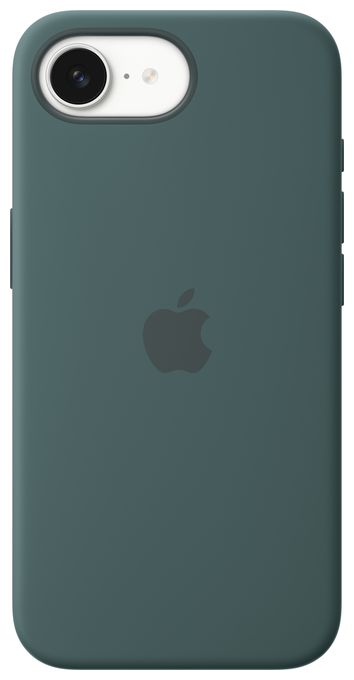 Cover für Apple iPhone 16e  Silikon Case (Grün) 