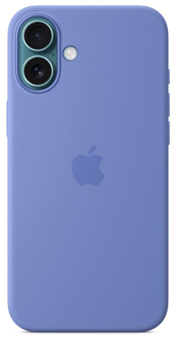 Cover für Apple iPhone 16 Plus  Silikon Case mit MagSafe (Violett) 