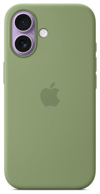 Cover für Apple iPhone 17  Silikon Case mit MagSafe (Grün) 