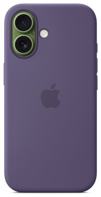 Cover für Apple iPhone 17  Silikon Case mit MagSafe (Violett) 